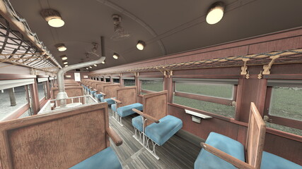 旧駅舎　3DCGレンダリング