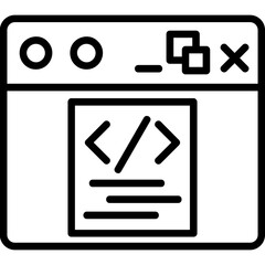 Technology and Software Icon Set | Vector Line Icons | Modern Tech UI Symbols