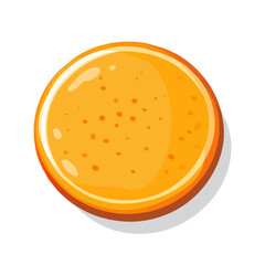 My A Simple flat 2D illustration pancake isolated on transparent background, vector, flat design, animation design, simple flat 2D icon, clipart, flat 2D, design by me. My vector