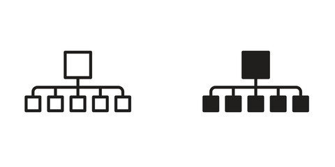 classification icon Design Illustrations. editable web icons
