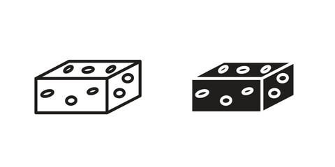 Halva icon Design Illustrations. editable web icons