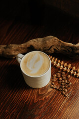 tasa de cafe  capuchino 