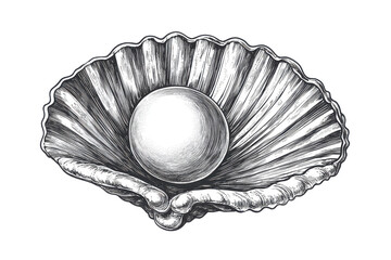 Engraved style PNG illustration for vintage poster decoration and label design.