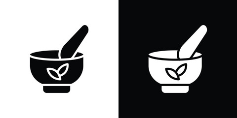 Herbal medicine icon Vector Logo Template for graphic and web design.