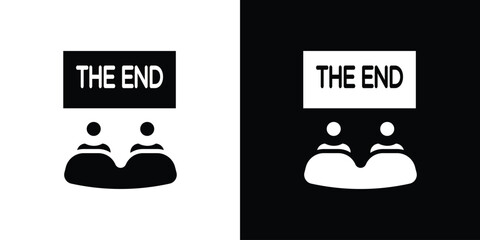 Home cinema icon Vector Logo Template for graphic and web design.