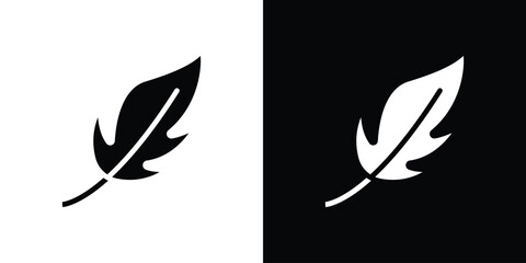 Light weight icon Vector Logo Template for graphic and web design.