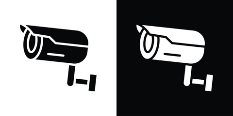 Security camera icon Vector Logo Template for graphic and web design.