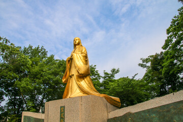 Obraz premium 紫式部公園