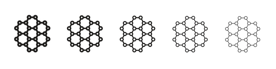Graphene icon for your web site design, logo, app, UI.