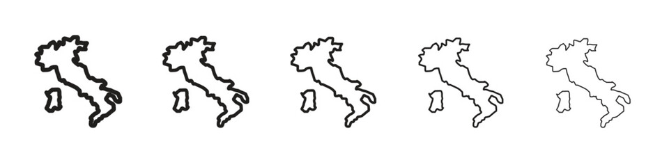 Italy flag icon for your web site design, logo, app, UI.