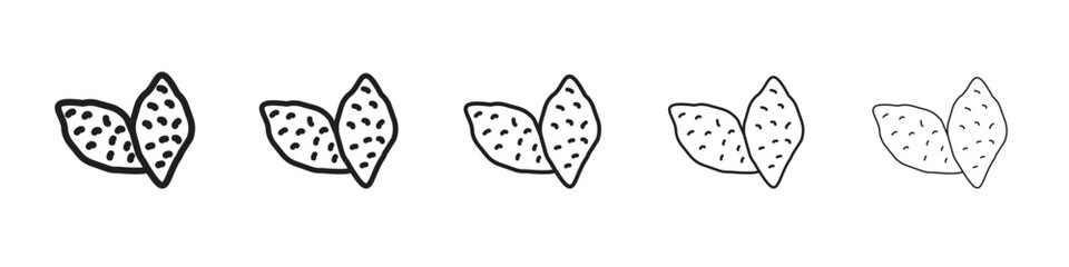 Sweet potato icon for your web site design, logo, app, UI.