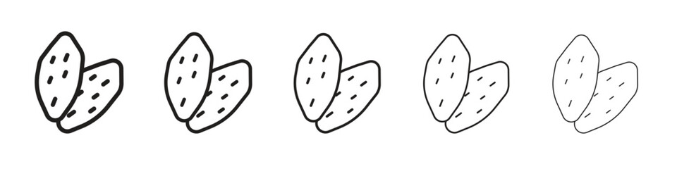 Sweet potato icon for your web site design, logo, app, UI.