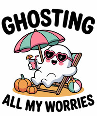 Summerween Ghost Beach Ghosting All My Worries