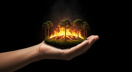 Burning Planet: A Handful of Devastation