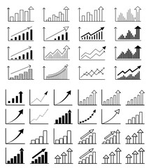 Clean minimalist design comprehensive visual guide web data style chart modern simple
