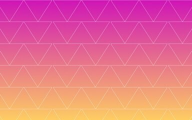 Fototapeta premium orange abstract triangle pattern