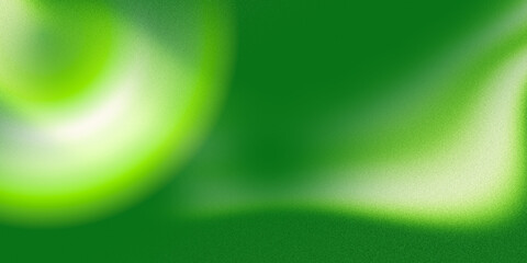 Abstract green background illuminated by fine light grainy texture. Beautiful green background. Very popular with many people.