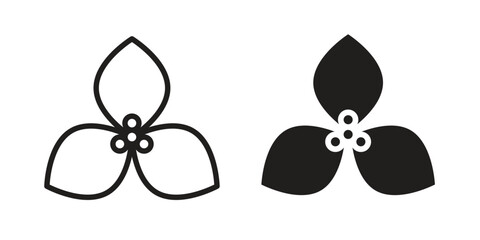 Bougainvillea icon. Vector Illustration. Isolated vector Illustration. EPS Illustration.