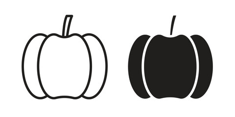 Capsicum icon. Vector Illustration. Isolated vector Illustration. EPS Illustration.