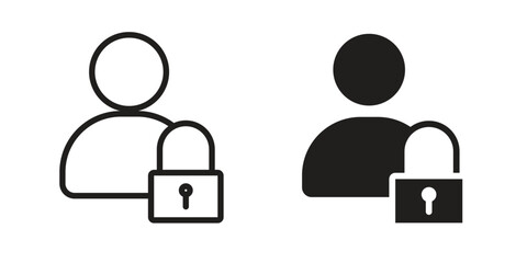 Guarantor icon. Vector Illustration. Isolated vector Illustration. EPS Illustration.