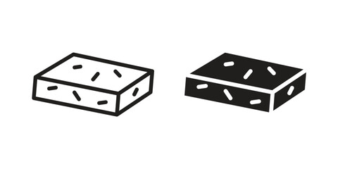 Halva icon. Vector Illustration. Isolated vector Illustration. EPS Illustration.