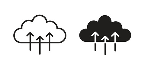 Steam icon. Vector Illustration. Isolated vector Illustration. EPS Illustration.