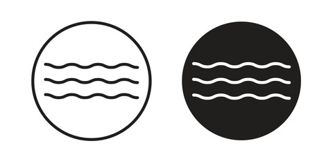 Water icon. Vector Illustration. Isolated vector Illustration. EPS Illustration.