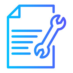 settings document icon