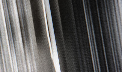 unclear waves lines background. black and white