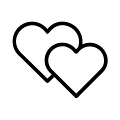 Intertwined Heart Shapes Symbolizing Love and Unity romance union