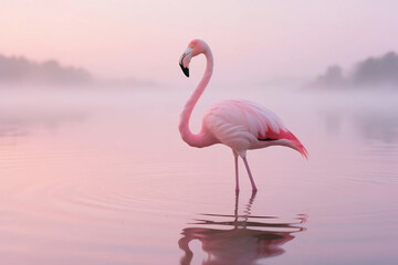 Dreamy Aesthetic Landscape with Soft Light and Natural Scenery