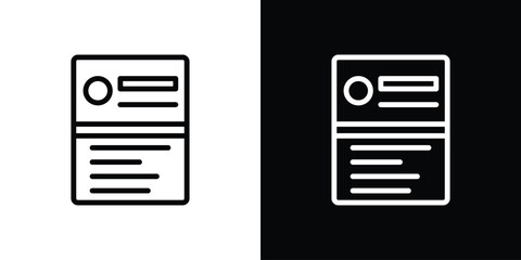 Bankbook icon graphic element Illustration template design