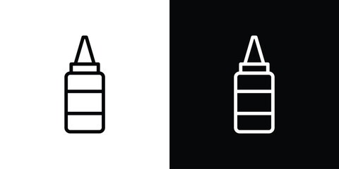 Glue icon graphic element Illustration template design