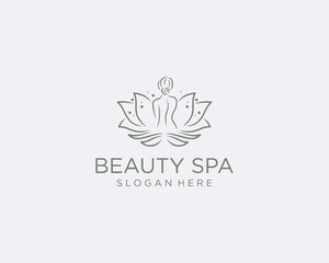 Beauty spa logo