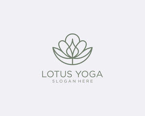 Lotus yoga logo