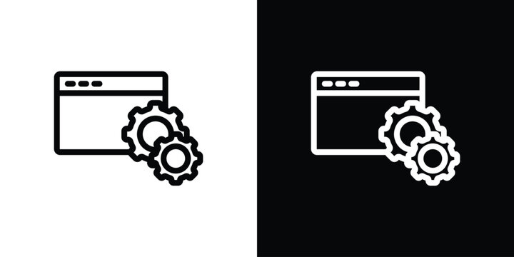 Software icon graphic element Illustration template design
