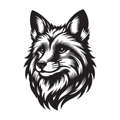 vector illustration of a dog