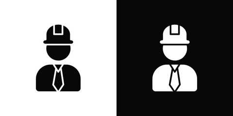 Civil Engineer icon symbol illustration doodle design