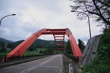 福島県柳津町の柳津橋