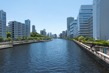 Tranquil Urban River Walk in Shinagawa, Tokyo
