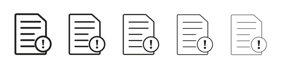 Penalty icon design symbol collection for graphic design. EPS 10