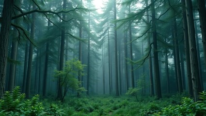 Naklejka premium copy space for text background forest concept