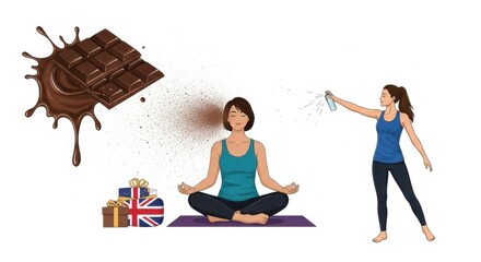 Mindfulness and Chocolate A Journey to Inner Peace and Delicious Indulgence
