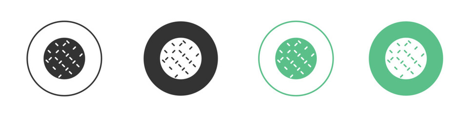 Anti skid feet icon symbol illustration doodle set. EPS10