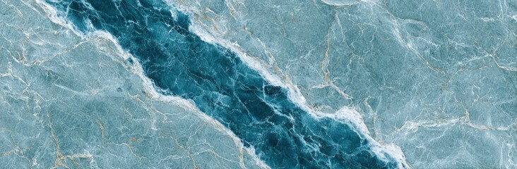 Aquamarine marble texture abstract background for design and print