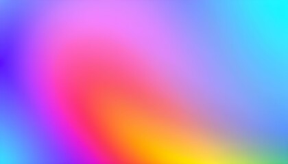 Obraz premium Vibrant, blurred rainbow gradient background showcasing a spectrum of colors blending seamlessly.