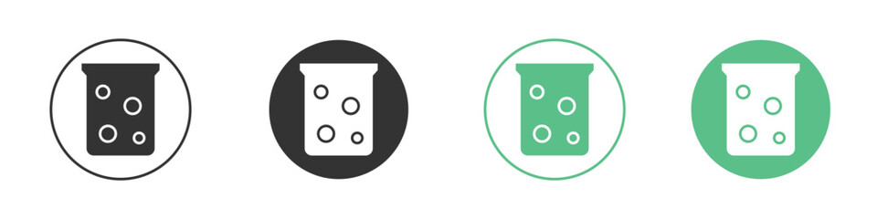 Hard Water icon symbol illustration doodle set. EPS10