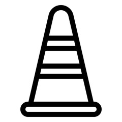 traffic cone icon