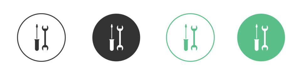 Tools icon symbol illustration doodle set. EPS10