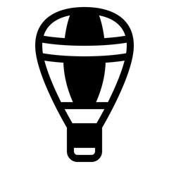 hot air balloon icon